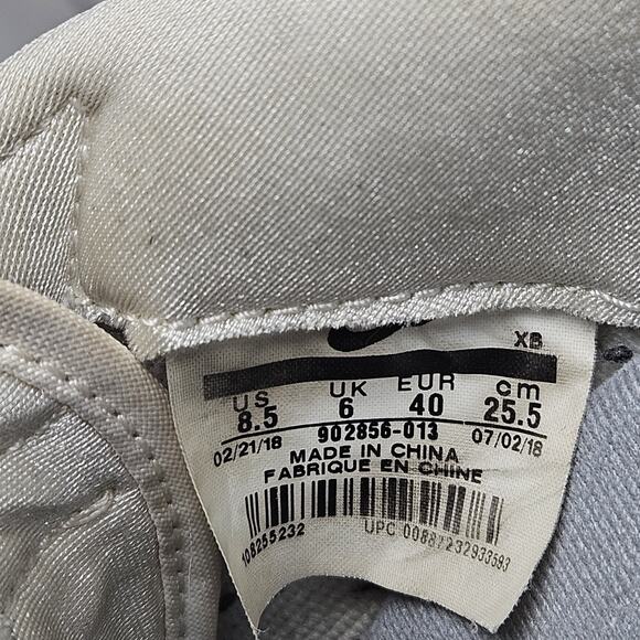 Nike Classic Cortez Women's Size 8.5 Suede Metallic Gold Running Shoes Sneakers - Picture 9 of 9